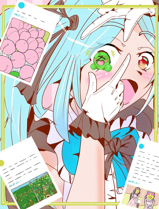 2枚かぁ、もう少し描けたらと思いながらも無理せず楽しく自分のペースで描いていこうと思います。 #今月描いた絵を晒そう 
