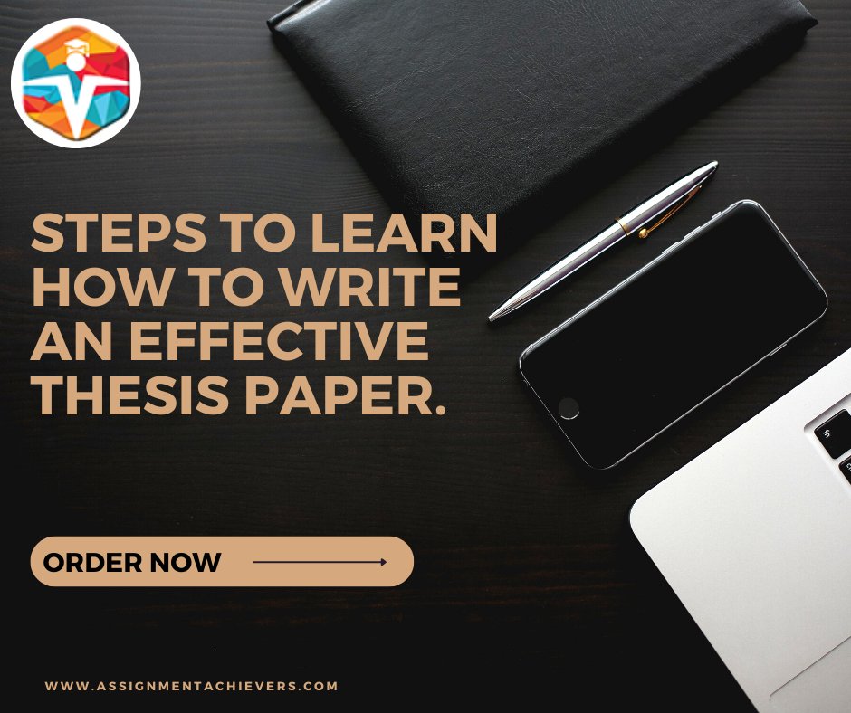 assignmenteam's tweet image. Are you troubled with your Thesis Paper?
Learn the basic steps while writing an effective Thesis paper with the help of our professional experts.
#assignment_achievers #assignment_writing_help #my_assignment_help
#professionalhelpn #all_assignment_help #order_now