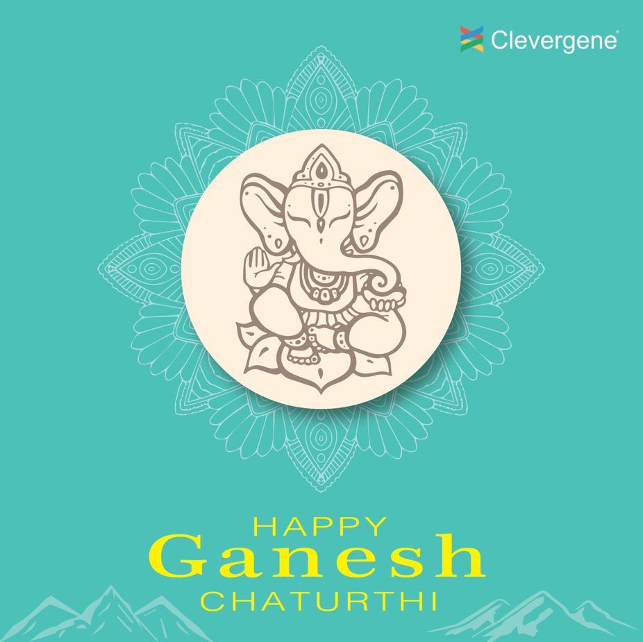 clevergene's tweet photo. Clevergene wishes you and your family a Happy Ganesh Chathurthi. https://t.co/eW3ClJujc4