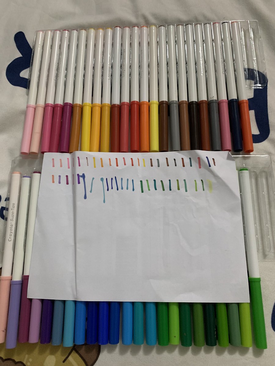 garareennt's tweet photo. #ส่งต่อ 💕สีcrayola เหลือ 46 สี ใช้ได้ทุกสีนหมึกยังเข้ม ❗️
กล่องขาดหนักมากรับกล่องก็ได้ไม่รับก็ได้250฿ (มือ1 600+) 
✨เทปการ์ตูนเหลือเยอะไมเคยใช้
2อัน 60 รวมส่ง
ราคารวมส่งเคอรี่เเล้ว❗️❗️ 
#ส่งต่อเครื่องเขียน #ส่งต่อมือสอง #เครื่องเขียนมือสอง #ส่งต่อcrayola #crayola #ส่งต่อมือ2 https://t.co/gP9z08bsrE