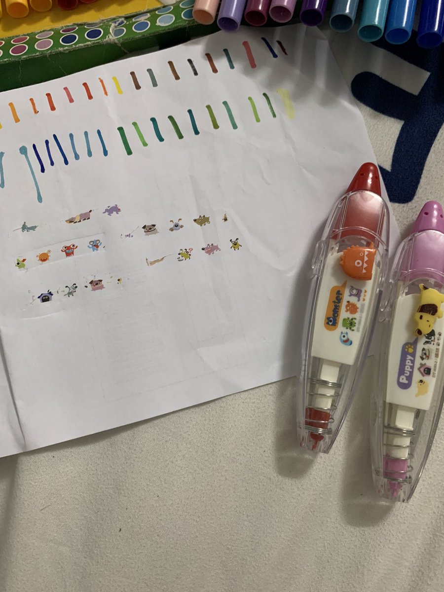 garareennt's tweet photo. #ส่งต่อ 💕สีcrayola เหลือ 46 สี ใช้ได้ทุกสีนหมึกยังเข้ม ❗️
กล่องขาดหนักมากรับกล่องก็ได้ไม่รับก็ได้250฿ (มือ1 600+) 
✨เทปการ์ตูนเหลือเยอะไมเคยใช้
2อัน 60 รวมส่ง
ราคารวมส่งเคอรี่เเล้ว❗️❗️ 
#ส่งต่อเครื่องเขียน #ส่งต่อมือสอง #เครื่องเขียนมือสอง #ส่งต่อcrayola #crayola #ส่งต่อมือ2 https://t.co/gP9z08bsrE