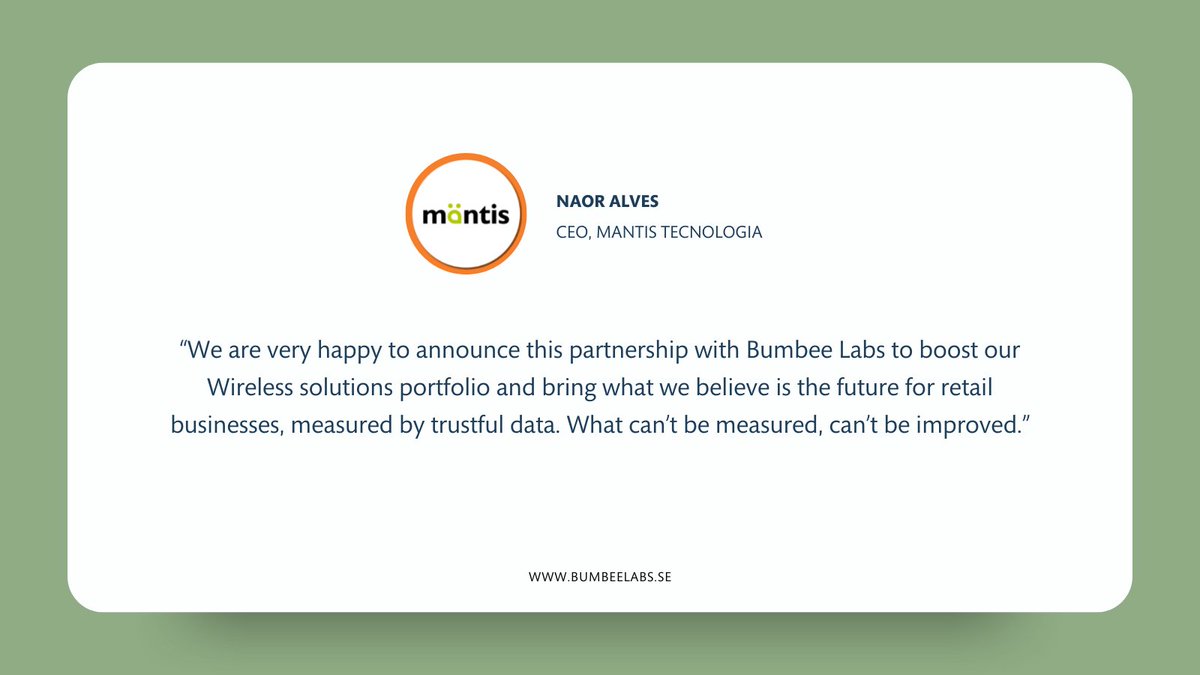 Monthly recurring revenue with little to no startup costs makes working with Bumbee Labs an easy choice. 

Become a partner: ow.ly/T77050Kam9O

#locationintelligence #FootfallData #locationanalytics #brasil