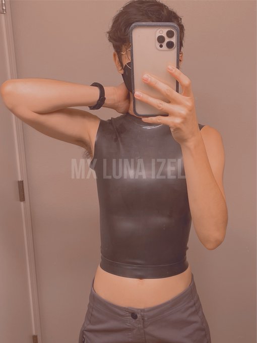 I have a custom latex piece in the works and I am very excited about it. Here's me trying it on for further<a href="/tag/femboy"class="tags"><span>#femboy</span></a>