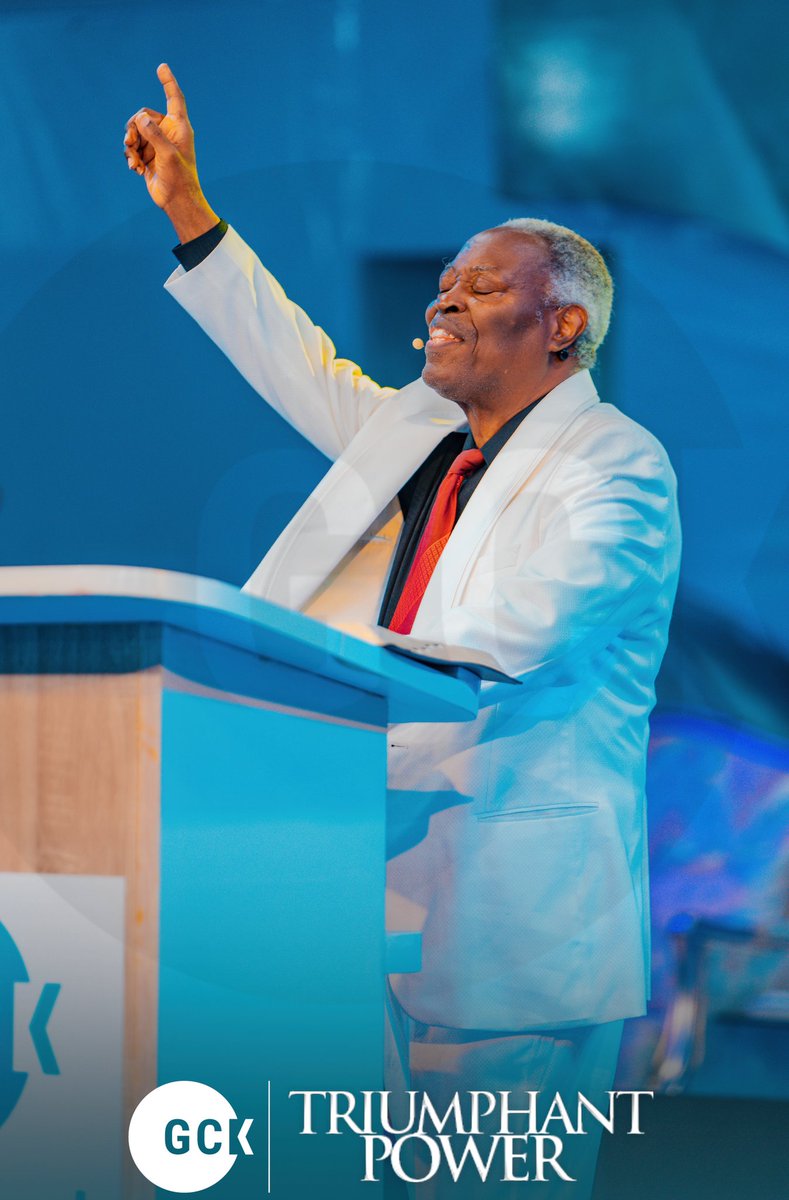 pastorwf_kumuyi's tweet photo. Don't lose the Triumphant Power you have received. 

Go and Conquer! 

Don't forget to share your testimonies with me from the just concluded @TheGCKHQ. I'll be reading them https://t.co/pZ1l9UO09b