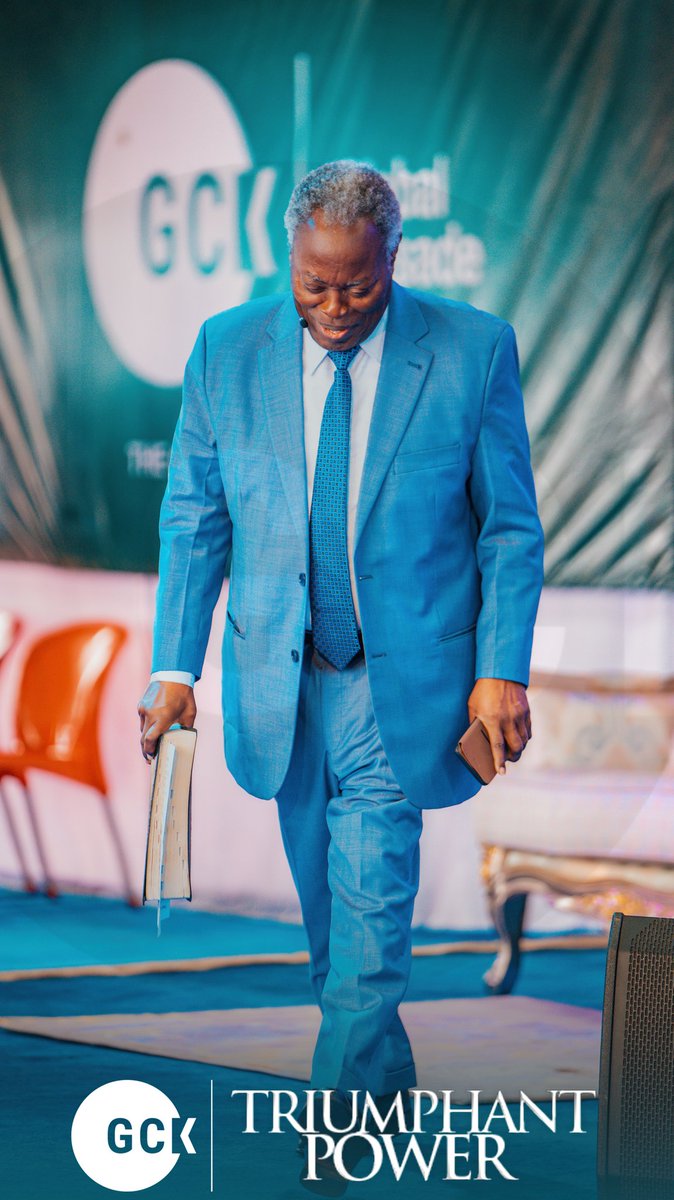 pastorwf_kumuyi's tweet photo. Don't lose the Triumphant Power you have received. 

Go and Conquer! 

Don't forget to share your testimonies with me from the just concluded @TheGCKHQ. I'll be reading them https://t.co/pZ1l9UO09b