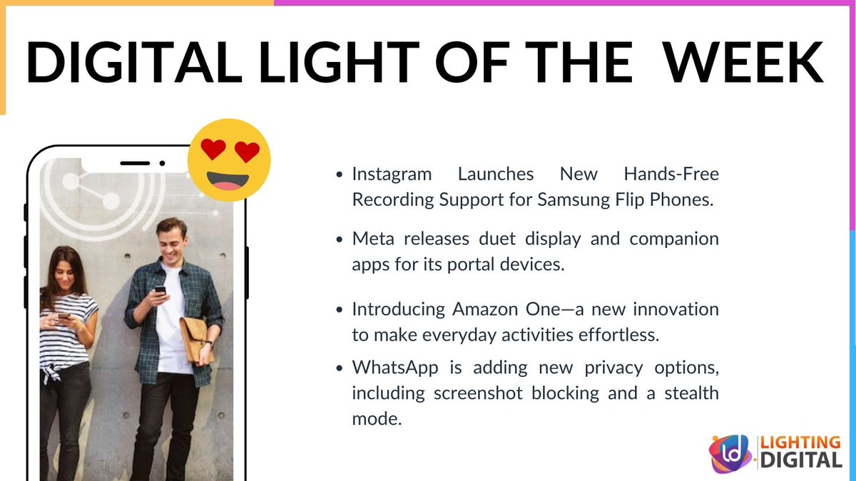 Lightingdigitl's tweet photo. Digital Light of the week - New Features for #SocialMedia  users 
  #icta #technews #lka https://t.co/bbBnEUETGM