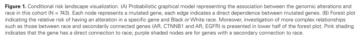 Just in @OncJournal: In a large cohort of Black men with advanced #prostatecancer undergoing ctDNA profiling 👉Machine learning analysis shows ⬆️ frequency of AR, EGFR, MYC, FGFR1, CTNNB1 alterations in Black vs. White men👇bit.ly/3wHKRcM @OncoAlert @PBarataMD @bilenma