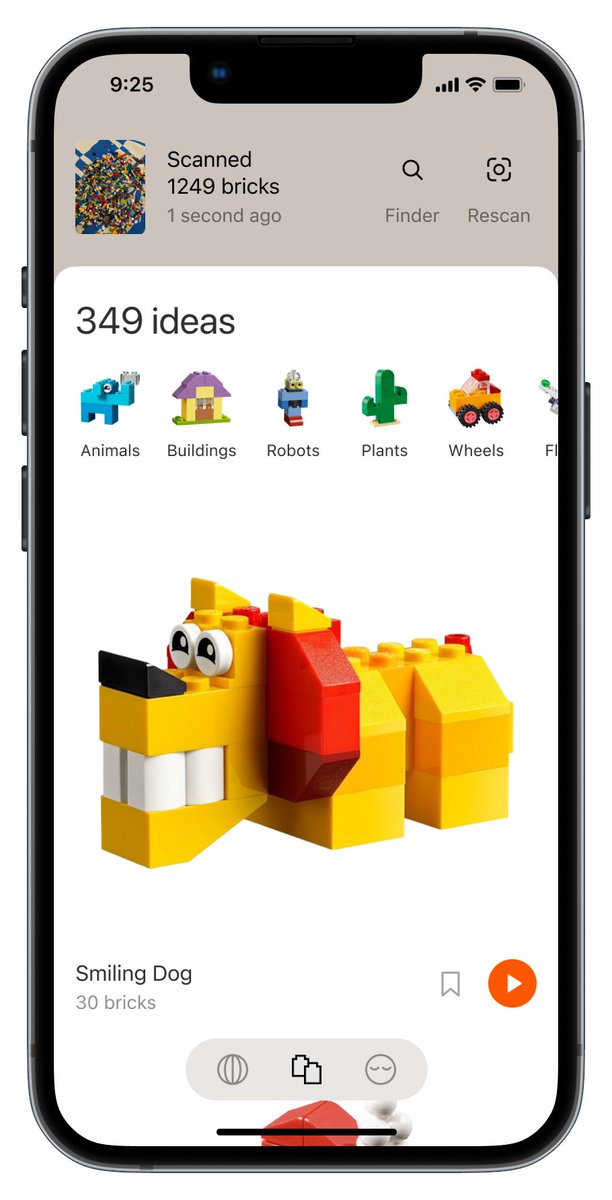 vantage_recruit's tweet photo. Woah woah woah! This is awesome #tech ๐ It scans your legos and then shows you what you can build #machinelearning #brickitapp https://t.co/HPZQjgLPSl
