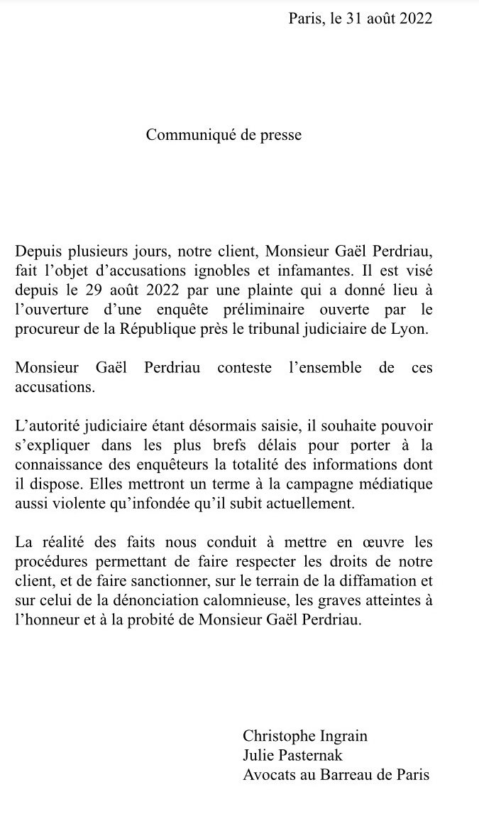 Gaël Perdriau (@perdriaugael) on Twitter photo 