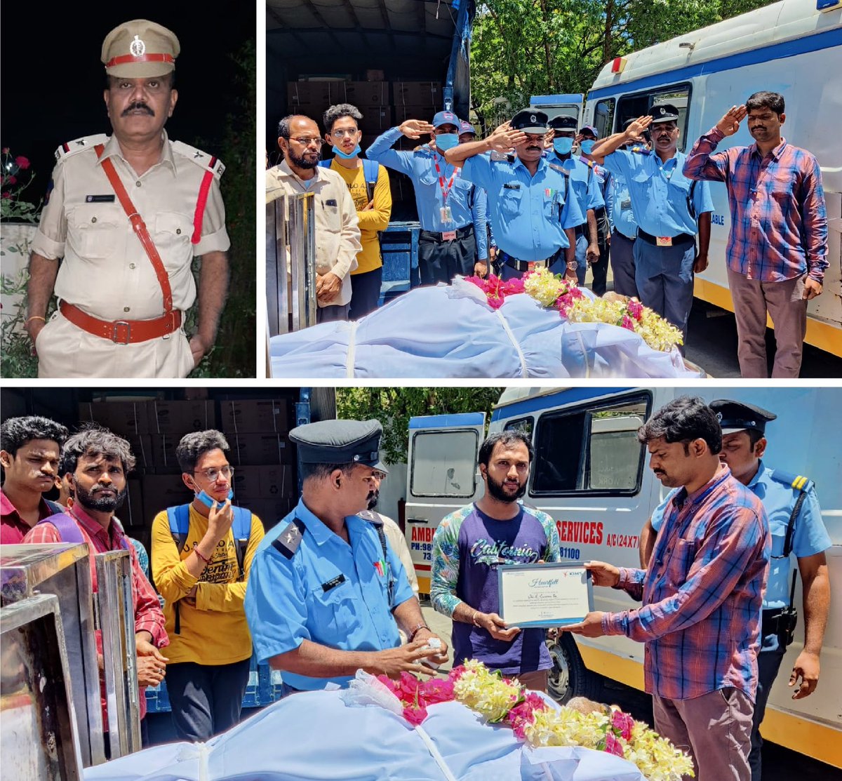 Jeevandants's tweet photo. అవయవదాత శ్రీ కమ్మినాన గణేశ్వర రావు ( working as a ASI at Bibinagar PS , Kamareddy Dist ) గారికి జోహార్లు , కుటుంబ సబ్యులకు పాదాభివందనాలు  🙏🏻🙏🏻

@SwarnalathaGud2 @trsharish @DrTamilisaiGuv @TelanganaCOPs @KTRTRS @sp_kamareddy @Collector_KMR @tsrtcmdoffice @SajjanarVC https://t.co/O6EZVWsiEs