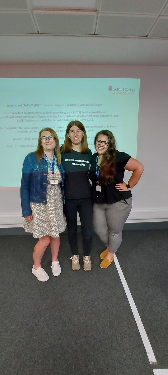 KMScattergood's tweet photo. Still buzzing from yesterday's #FEResearchMeet at Solihull - it's going to be a good year, raising #FE voices
#FESpeaks #RCGResearch
@RCGResearch https://t.co/K1dEKbFPQs