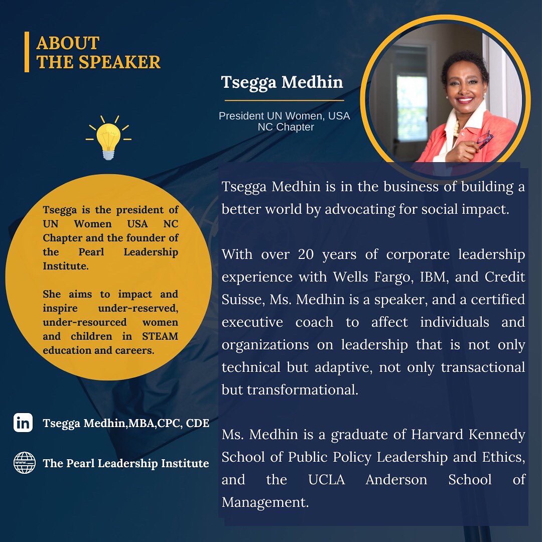 Join us tomorrow on Zoom to find out how you can prepare yourself for an international career. 

🕓12pm (EST) / 6pm (CAT) / 4pm (GMT)

Meeting ID: 728 907 1343
Passcode : 704712

#thediplomaticroom #africanrebirth #diplomacy #globalaffairs #youngleaders