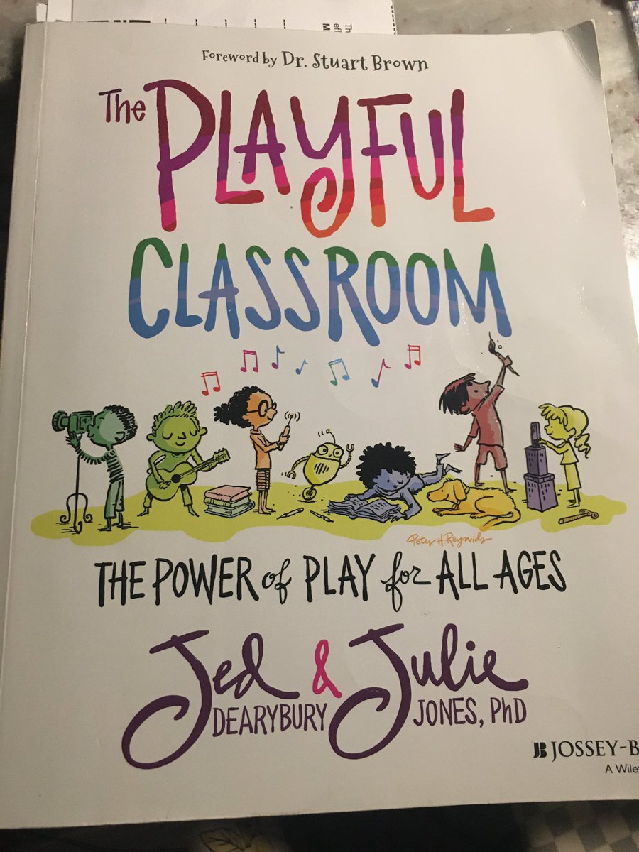 ChristineBemis2's tweet photo. @JuliePJones @mrdearybury @codebreakeredu @melissa_campesi @Shapiro_WTHS @DrFrankRud @XFactorEdu @Teacherchick27 @DrMBEdmunds @inc_yv My 📚 may be tattered, central message #constant ❤️ #gotobook #ThePlayfulClassroom https://t.co/BSJ8mXWASU