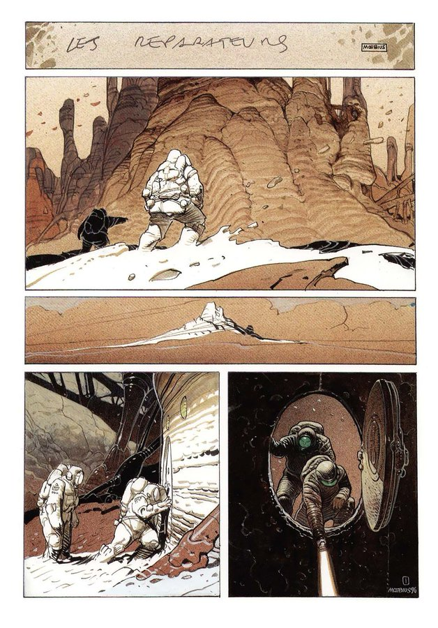 lavidaenvinetas's tweet image. 1 año en 100 viñetas: 
64.-Moebius