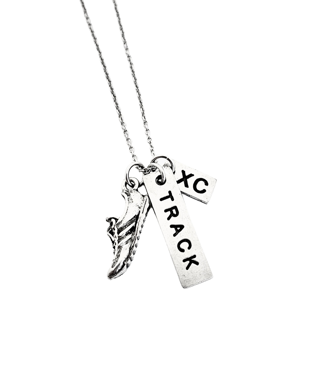 TheRunHomeGifts's tweet photo. Celebrating your Track and XC Seasons! I'll be cheering for you!!
Run Track XC Necklace with Pewter Charms on Stainless Steel Cable Chain available at @therunhome's #Amazon #SmallBusiness Shop!
Clickable link in bio:
https://t.co/v8yBXBIuQ2 
.
#track https://t.co/PSYjFPouuB
