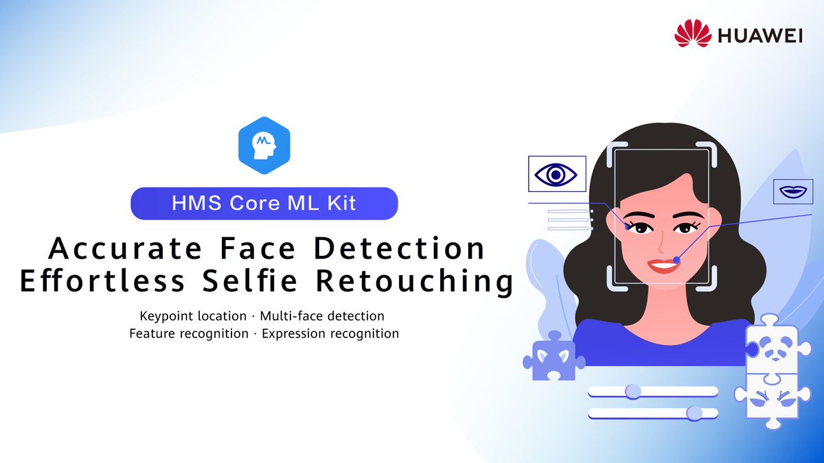 Create a selfie retoucher with #HMSCore ML Kit's face detection, to get comprehensive facial data, including features, expressions, and multiple faces, made possible by the detection of 855 facial keypoints.

Learn more here: fal.cn/3rulC

#HuaweiDevelopers