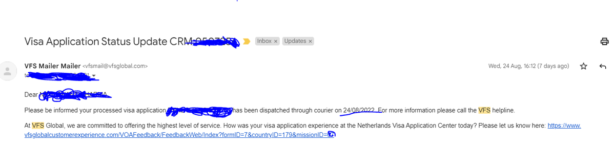 NKsharmaIN's tweet photo. Really frustrating to see we can't do anything about the monopolly of @VFSGlobal. My parents applied for visa and recieved an email saying their documents have been dispatchd. And since then no track of it. VFS has lost them. Cancelled bookings and they lost documents. https://t.co/fsKkzsR7vO