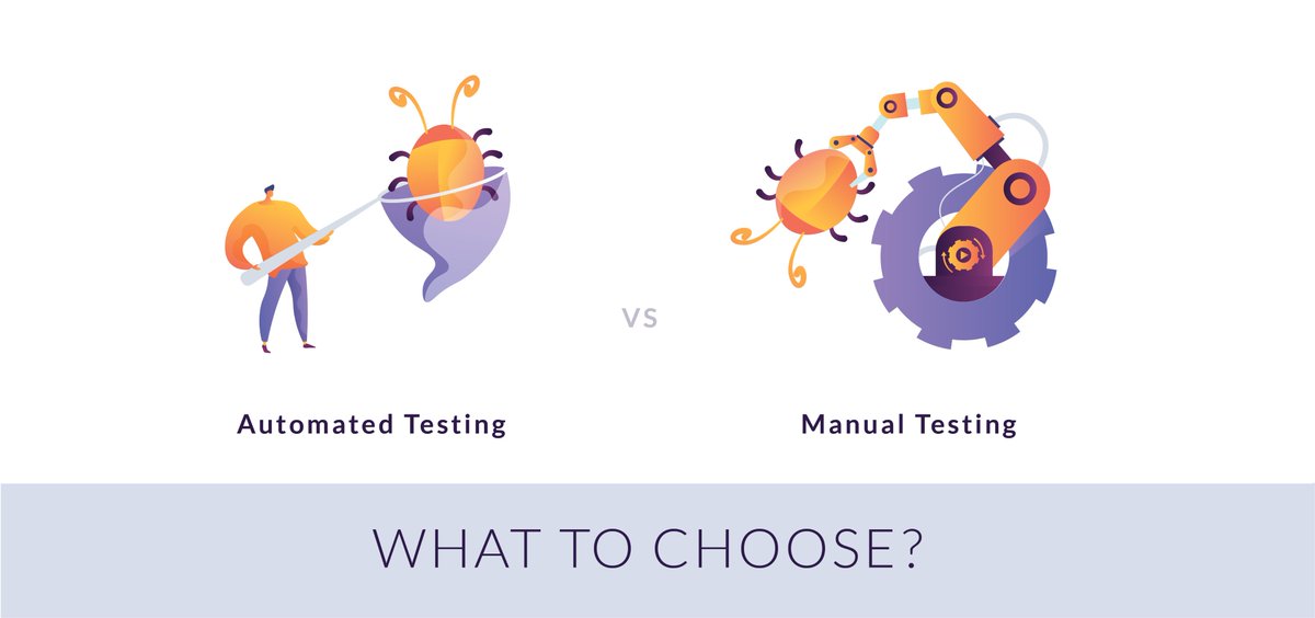 #AutomatedTesting vs #ManualTesting: the definition of the two, important distinctions, applicability, and much more to find out in the article in our #Quinta_blog 👇.

🔗:quintagroup.com/blog/automated…