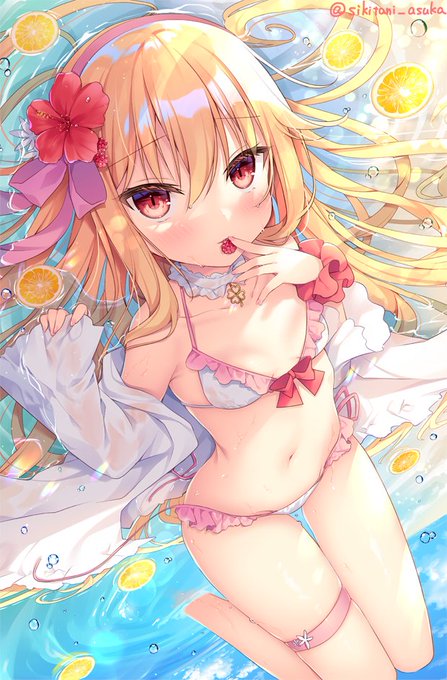 「少しせくしーな水着にしてみた…これで、もっと好きになってもらえる?」 