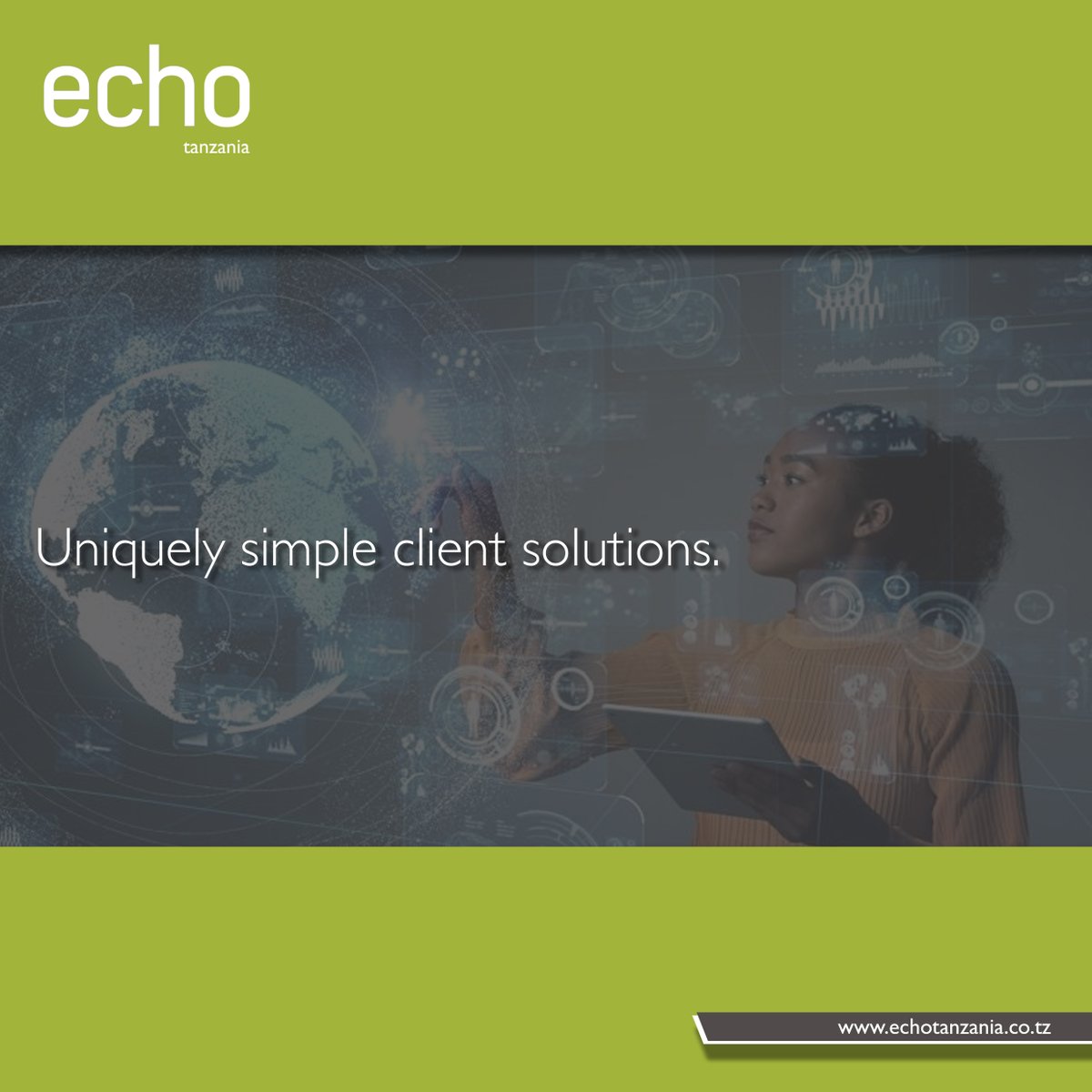 EchoTanzania_'s tweet photo. We are unmatched and deliver services that are beyond technical limits, communication barriers, infrastructural barriers and geographical boundaries.
Say Jambo for a custom quote! jambo@echotanzania.co.tz
#echotanzania #echotz #tanzania #echosecho #echo #echotel #telecoms https://t.co/XPZMmGdLQ2