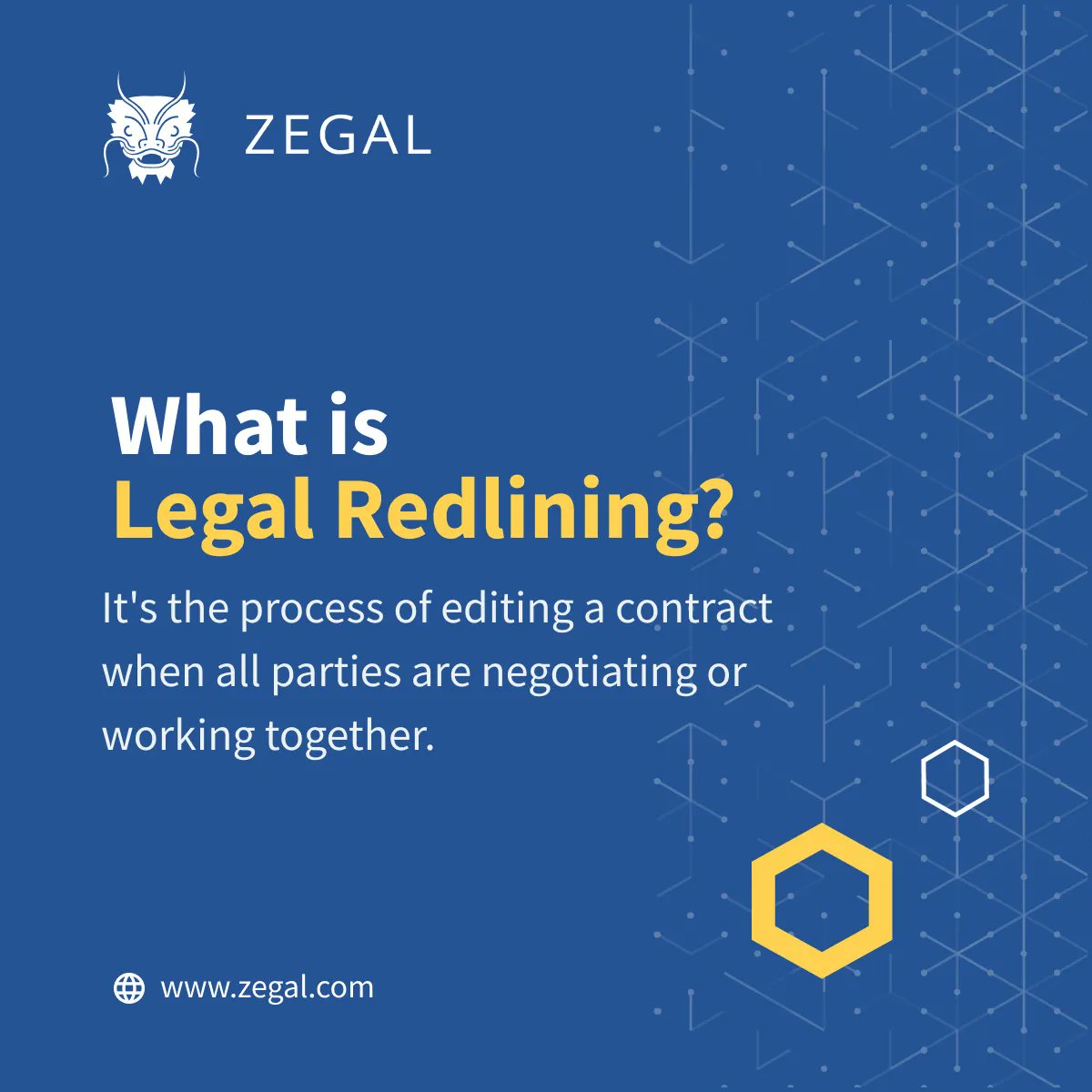 getzegal's tweet photo. The goal of legal redlining is to get a single document that satisfies all parties. The term originally comes from, the physical method of editing contracts, which involved printed papers and red pens.
#legaltech #whitelabelsolution #legalhelp #legalsolution #zegal https://t.co/fUBOHzn0nD
