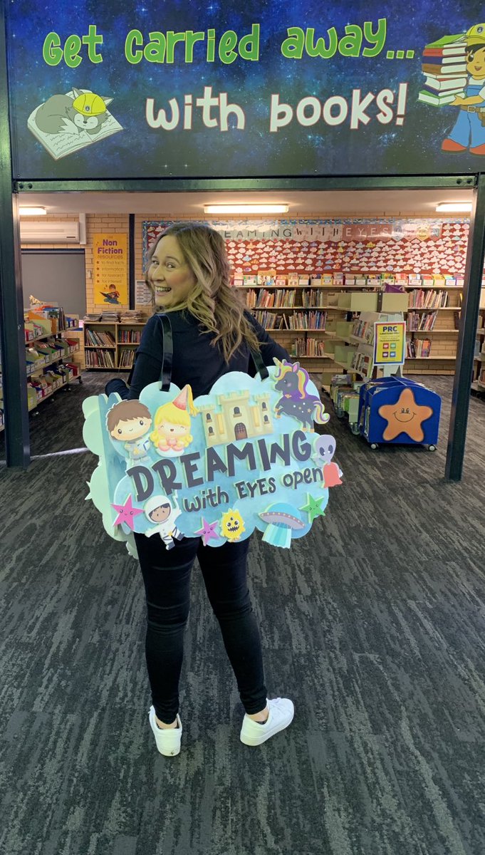 MissLavorato's tweet photo. After 3 years, the Book Week Parade is back! 🥰 Dreaming with Eyes Open! #2022 #BookWeek #Parade #nailedit #teacher #librarian #happy ❤️🙏😃 https://t.co/iQNyHusdKa