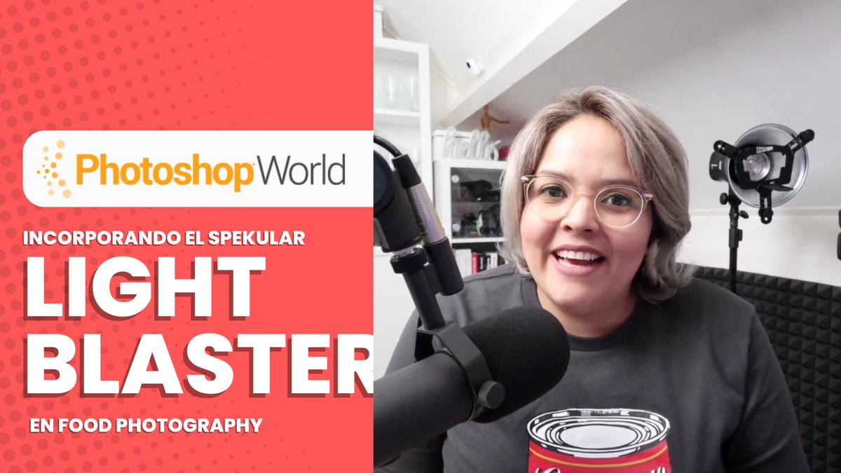 YessicaDuque_'s tweet photo. Mi Presentación para El Photoshop World 2022! https://t.co/sMWry3q3XZ via @YouTube
#photoshopworld #lightblaster #spekular #gobos #foodphotography #enespañol https://t.co/o0J8RA9BSE