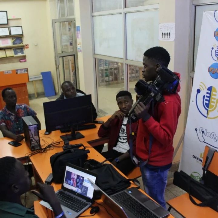 EYIT_TV's tweet image. @eyit_ug : The Media Academy is on going and students have been able to acquire hands on camera skills, graphics designing, video editing, Video &amp;amp; Audio Production

#eyit #eyittv #youthtraining
#youthprogram #youthskills #mediaskills #The21stCenturyMediaSkills