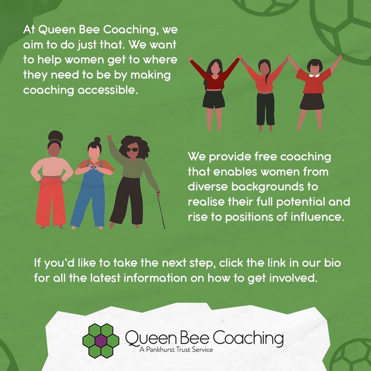 QueenBeeCoach's tweet photo. It’s been a month since the #Lionesses’ record-breaking success at #Euro2022

A huge step for showing what #womeninleadership and a great team can do!

If you need help reaching your full potential click the link in our bio and start your journey!💚🐝💜
#manchester #breakthebias https://t.co/6j3n0Y5V5b
