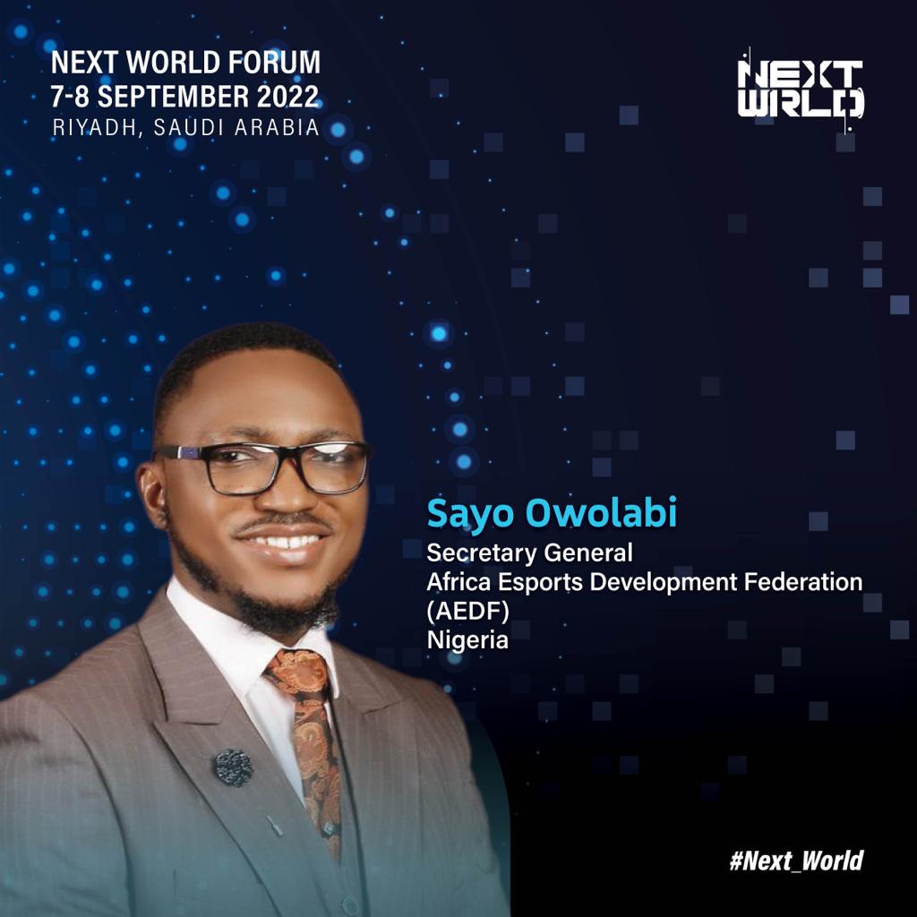 ANNOUNCEMENT

I'll be joining an esteemed Speakers' lineup of thought leaders across various spectrum of Global Esports ecosystem in Riyadh, the Kingdom of Saudi Arabia 🇸🇦 next week for the inaugural Next World Forum @nextwrldsa.

Register on nextwrld.sa 

#Next_world