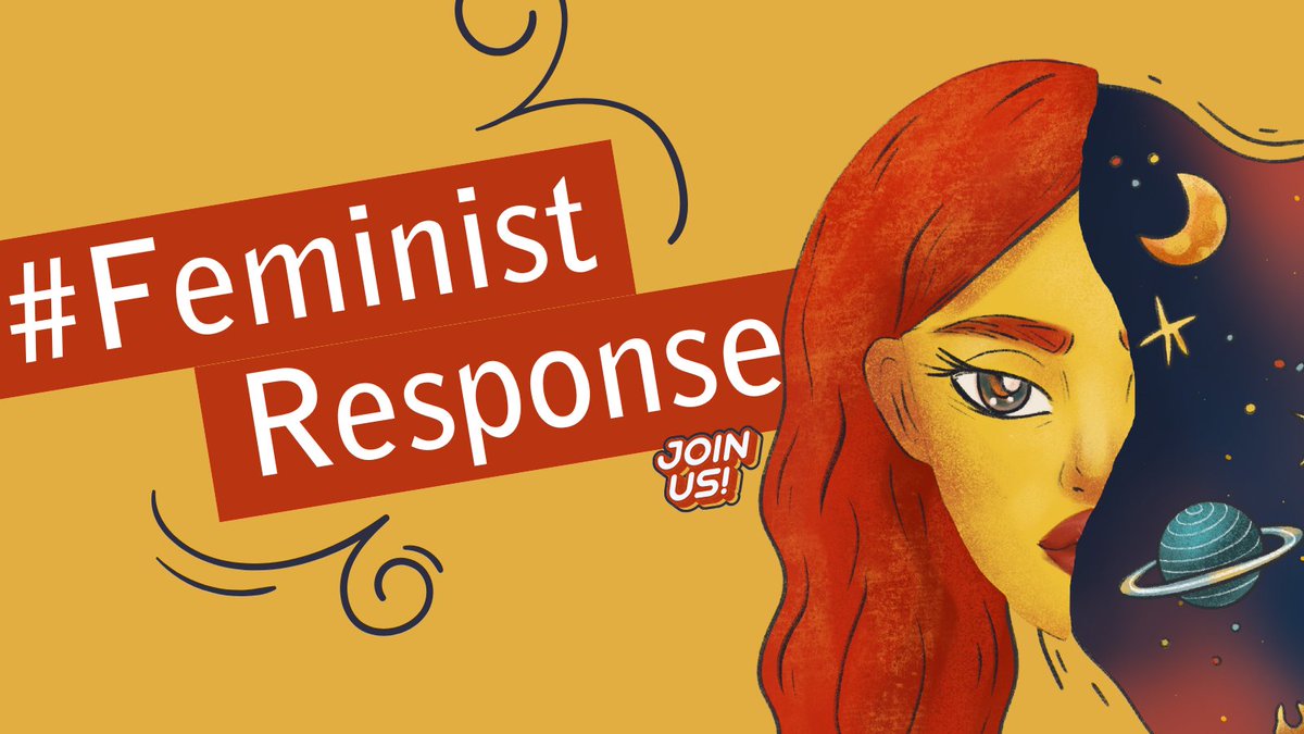 ⚠️ Attacks on #Feminism, #GenderEquality, and sexual self-determination have increased sharply.
🔴 We need to provide a strong #FeministResponse! Join us and share your responses to anti-feminist, anti-gender, and anti-LGBTIQ+ narratives! 
Don't forget to use the hashtag! ⬇️