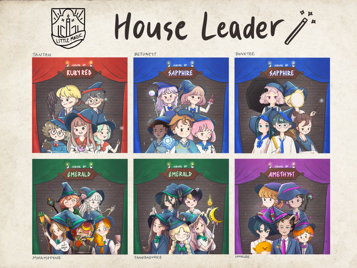 ในที่สุด! หลังจากเดินทางมา 70% เราก็ได้เจ้าบ้านครบทุกสี! ขอบคุณทุกคนมาก ๆ ที่มีส่วนช่วยในการผลักดันและสนับสนุนโรงเรียนเวทมนตร์ รวมทั้งนักเรียนทุกคนและมักเกิ้ลทุกท่านฮะ (อันนี้มีการ์ดที่มิ้นต์ฟรีให้คนที่สะสมสีเดียวกันครบ 5 ตัวคับ = เป็นเจ้าบ้านสีนั้น)💗🧙‍♀️

discord.gg/xqAQ7jVfvs