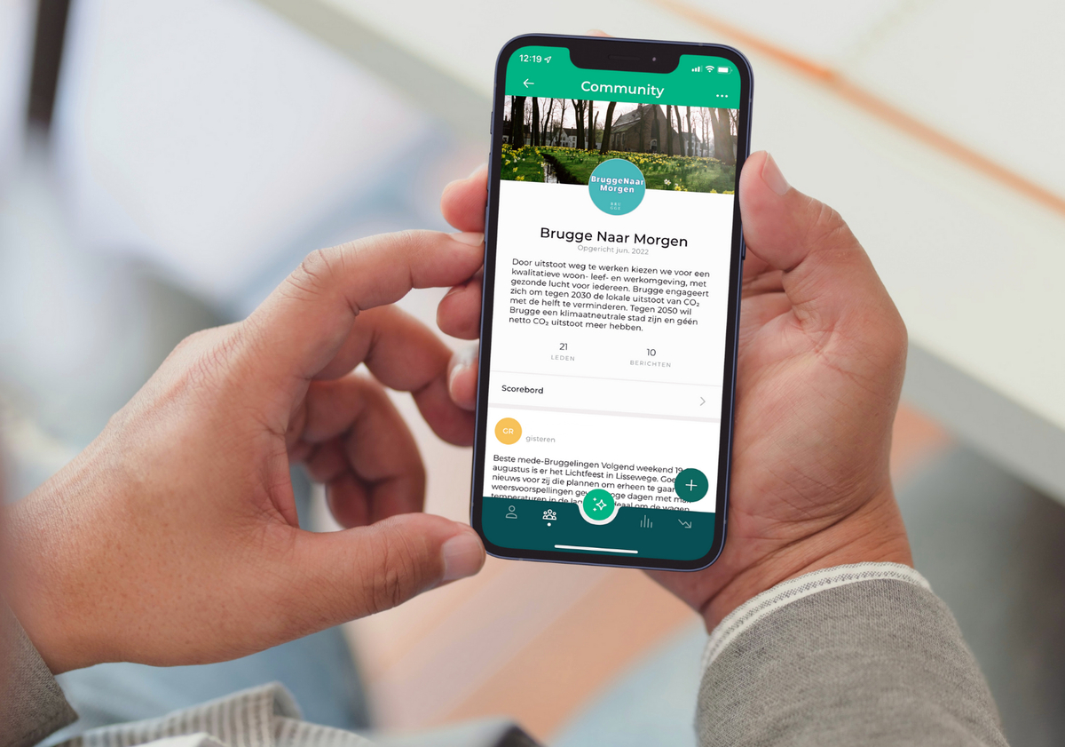 Wil je jouw steentje bijdragen tot een veiliger en klimaatvriendelijker verkeer? Download de app 'Scone' en doe nog tot 30 september mee met de 𝗗𝘂𝘂𝗿𝘇𝗮𝗺𝗲 𝗺𝗼𝗯𝗶𝗹𝗶𝘁𝗲𝗶𝘁’-𝗰𝗵𝗮𝗹𝗹𝗲𝗻𝗴𝗲!♻️🚐
👉Meer info: brugge.be/word-lid-van-d…

#BruggeNaarMorgen
