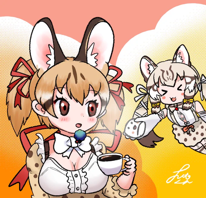 何気に複数人の絵を結構描いた気がするよ! #今月描いた絵を晒す 