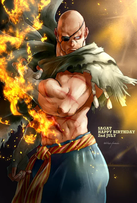 #今月描いた絵を晒そうもっと沢山描きたいねえ。時間と体力をください_(:3 」∠)_#StreetFighter#格ゲーキャラ描こうぜ 