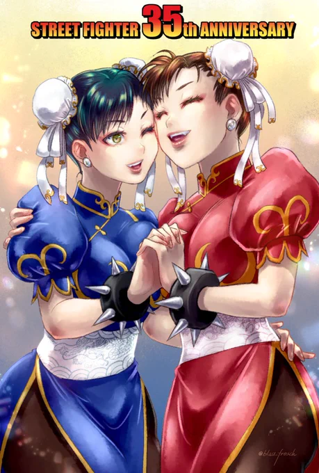 #今月描いた絵を晒そうもっと沢山描きたいねえ。時間と体力をください_(:3 」∠)_#StreetFighter#格ゲーキャラ描こうぜ 