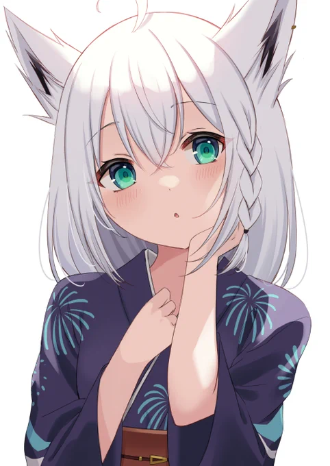 79.浴衣フブちゃん#絵フブキ 