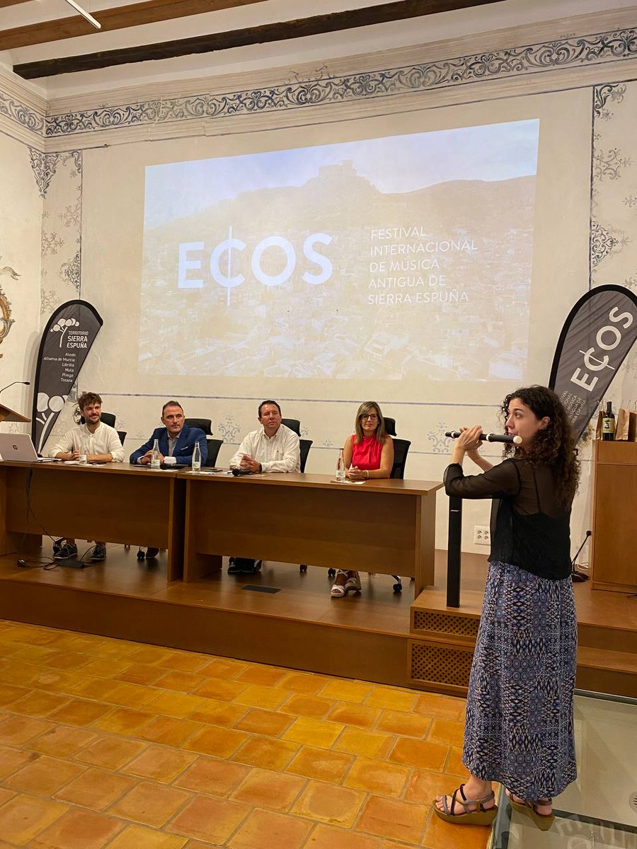 🌳Seguimos recorriendo los municipios de <a href="/tsierraespuna/">Territorio Sierra Espuña</a>. Este segundo fin de semana es el turno de Pliego y Mula con #IberaAuri y #DelleDonneConsort, la excusa perfecta para disfrutar de la música y del patrimonio

🎶 Gracias a todas las personas que hacen posible #ECOSFestival