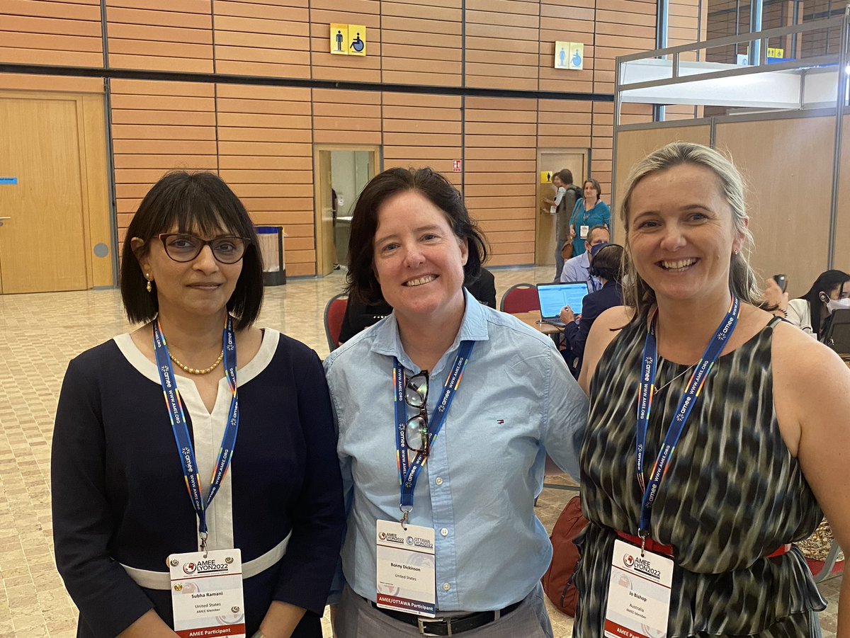 JoCBishopHD's tweet image. The collaboration have began 🎉🎉🎉🎉@AMEE_Online President @SubhaRamani @iamse President @BonnyDickinson2 and me as @anzahpe President #AMEE2022 #ottawa22