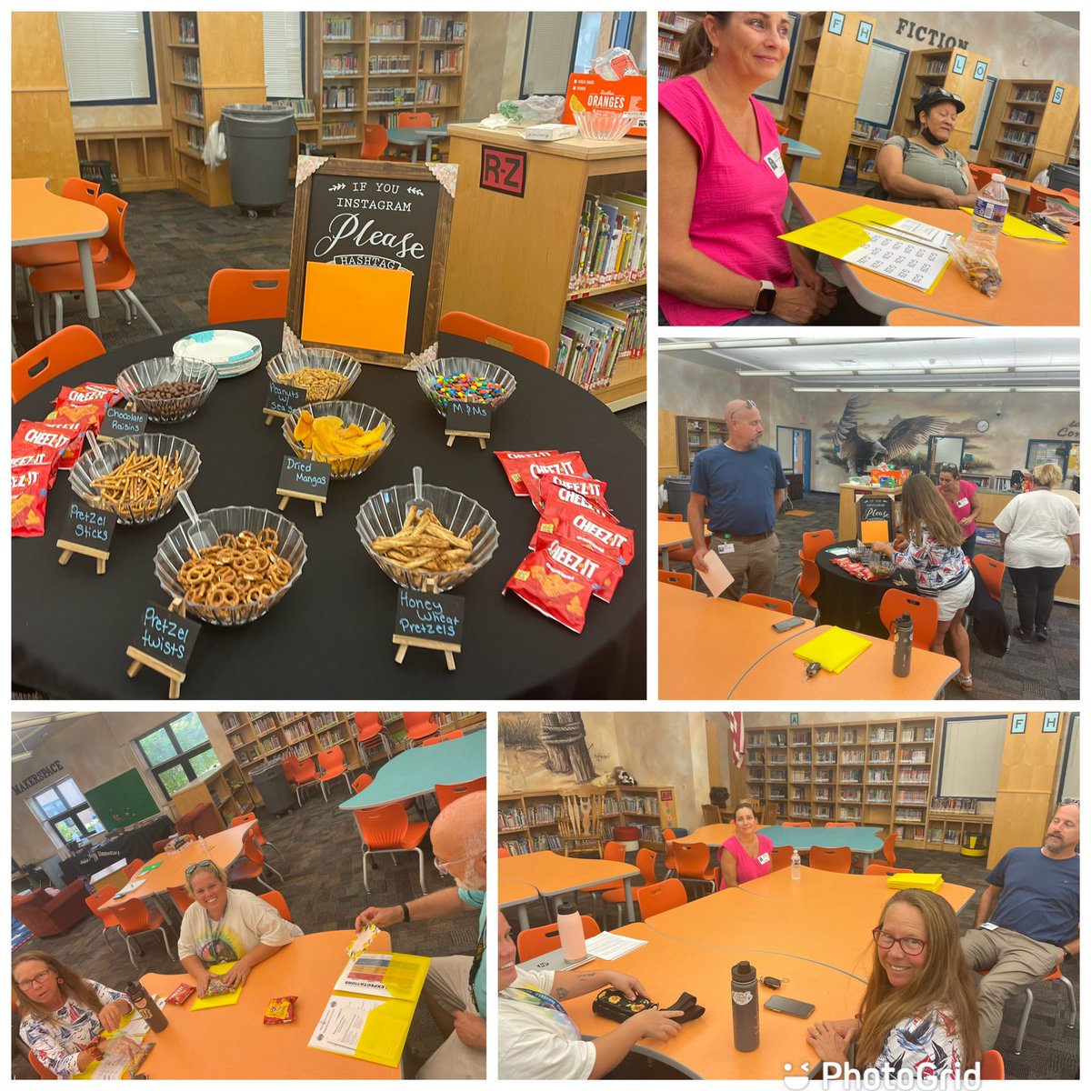 smars0194's tweet photo. Yesterday, Malibu & Thalia welcomed our bus drivers into the building and treated them to some salty and sweet treats! #thanks4trailing #ourbusdriversROCK @crystal_wilky @MalibuESVB @CJScarcelli https://t.co/lSxfT9aqnc