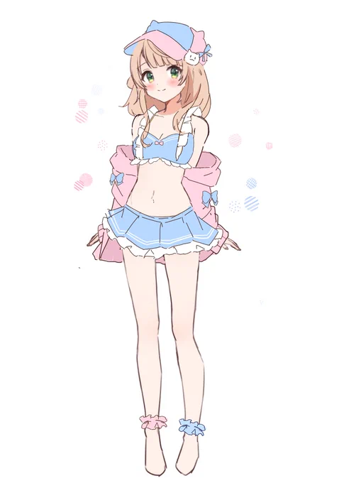 パステルカラーなしぐれうい🎀
#しぐれういサマー 