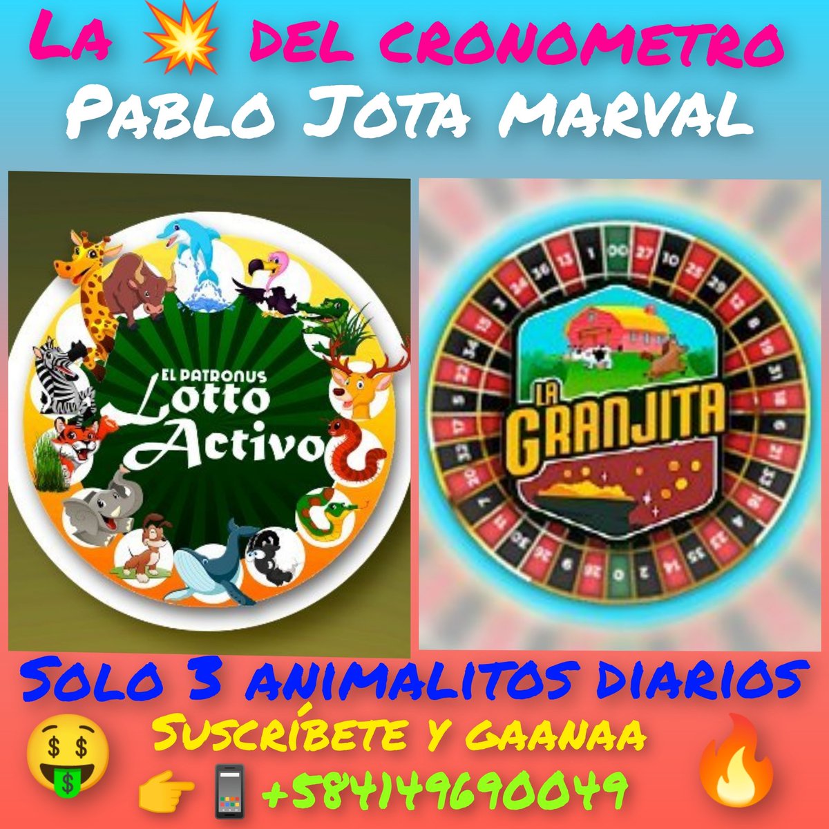 PabloJota27's tweet photo. ((( #SUPERVIDA ))) Hoy Vamos A Sacar Cartera Y A Seguir Consiguiendo Como De Costumbre Pero Hoy Es Para Reventar Bancas Mi Gente, Mis Clientes VIP A Darse Banquete Con Esta Información Para Seguir Cobrando Y Sumando 🚀🚀🚀🚀🚀 #LOMASFIIJOO Debe Salir Y Repetido: Ayayayyyy 💪💪💪 https://t.co/GsGgo6QQ5d