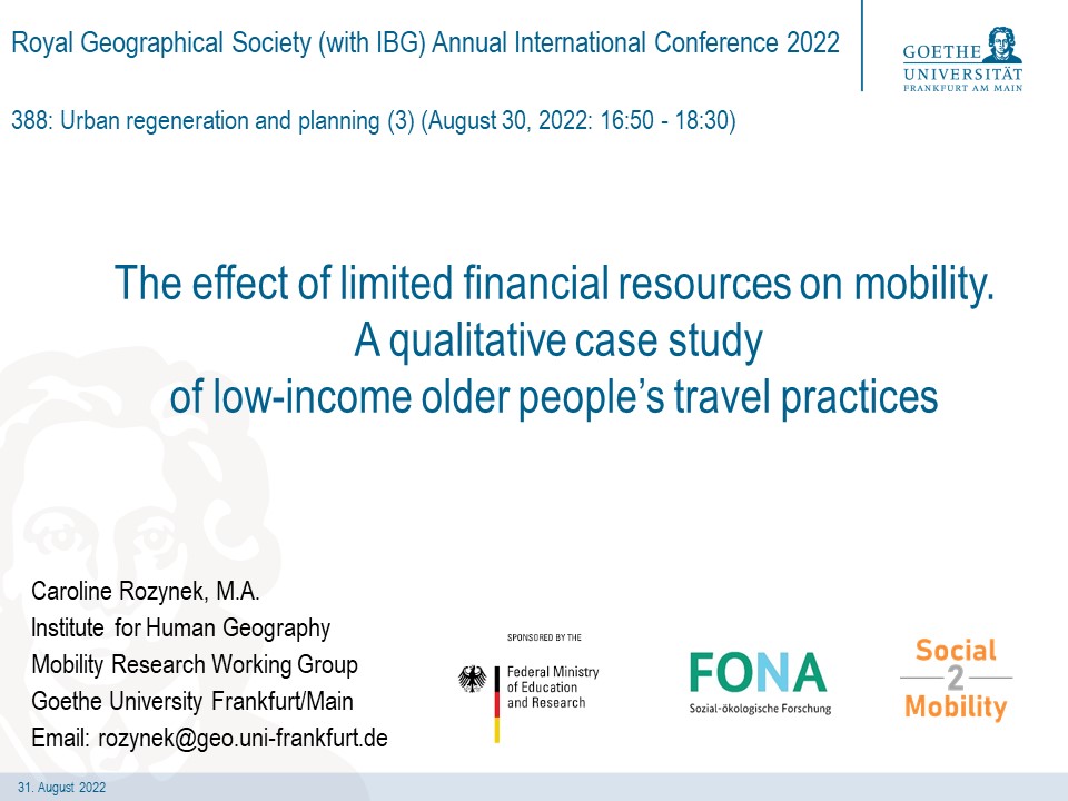CarolineRozynek's tweet photo. Yesterday I presented some results from my PhD project at #RGSIBG2022 in Newcastle. It was a great experience - thanks for having me! #RGSIBG22 #TGRG #Social2Mobility @SynVerZ @soef_BMBF @GUmobilitaet https://t.co/8xMYjYFqsD