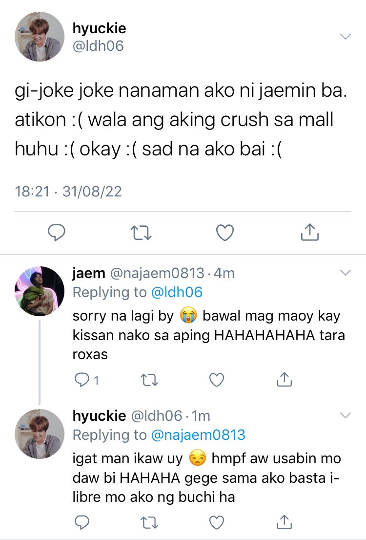 odetomfal's tweet photo. #nahyuck (bisaya) one tweet au :] https://t.co/JgPQ184sLR