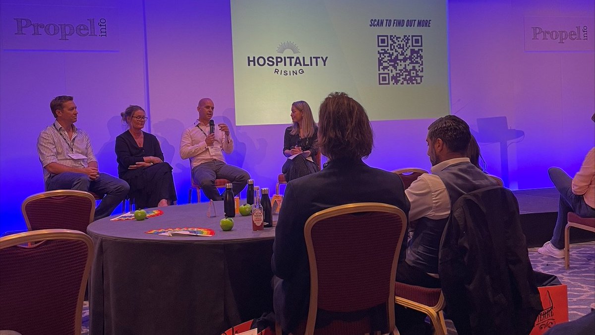 UKHofficial's tweet photo. UKH are in attendance for the #PropelSummer conference today to partake in vital discussions on the need for changing perceptions around careers in #hospitality @HospoRisingUK 

#careersinhospitality #OneIndustryOneVoice https://t.co/pM4TR2eGX8