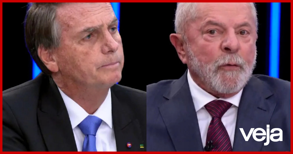 VEJA's tweet photo. Pesquisa aponta empate técnico pela primeira vez entre Lula e Bolsonaro >>> https://t.co/Y3lZcL1a9A https://t.co/2AWCJm5GN7