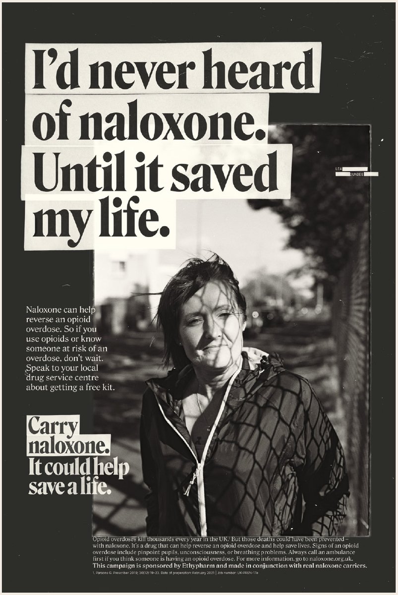 Carry naloxone. 
It could help save a life.

<a href="/Release_drugs/">Release Drugs - @releasedrugs.bsky.social</a> #OverdoseAwarenessDay #IOAD