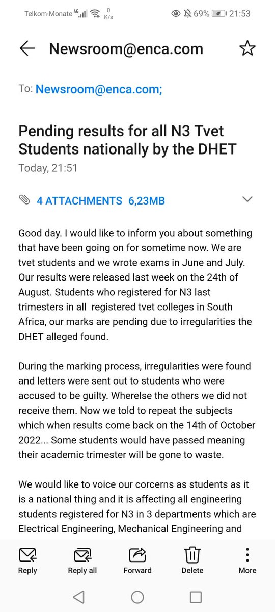 Dj_FinishZA's tweet photo. @eNCA please help us, on behalf of all South African tvet colleges https://t.co/aZYHiOJT3v