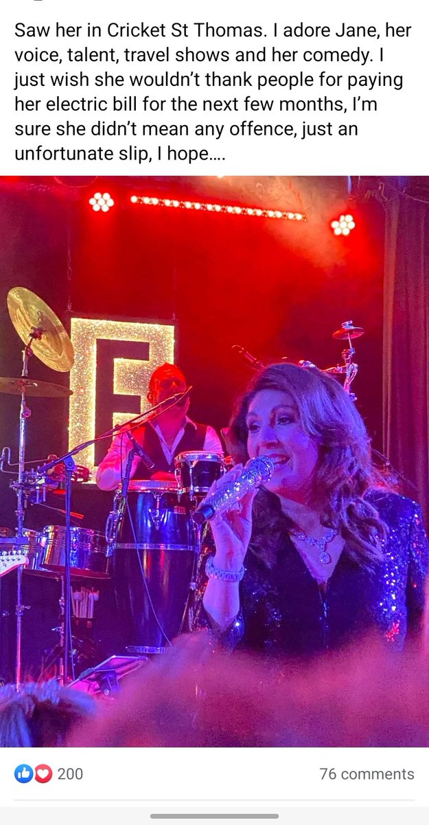 iancarbs's tweet photo. I'm on a #janemcdonald fan page and it kicks off everyday over the slightest thing. Today's is about a gas and lecky joke. It's #hunbelievable #uokhun #keyboardwarriors 🤣🤣🤣 https://t.co/aWUCwwL3fC