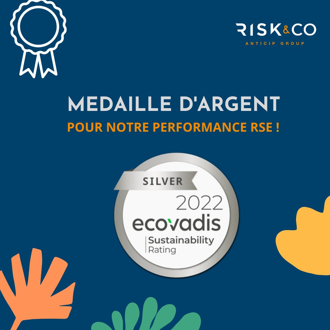 Riskeco_groupe's tweet image. @Riskeco_groupe obtient la certification #EcovadisSilver pour ses actions #RSE, &amp;amp; intègre le top 25% des sociétés auditées!
Un travail que nous souhaitons poursuivre avec nos collaborateurs, partenaires &amp;amp; fournisseurs pour aboutir à des actions de plus en plus #responsables. 🌱
